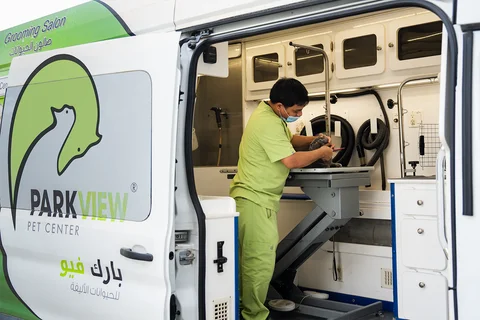 Mobile Grooming at Parkview Pet Center Doha