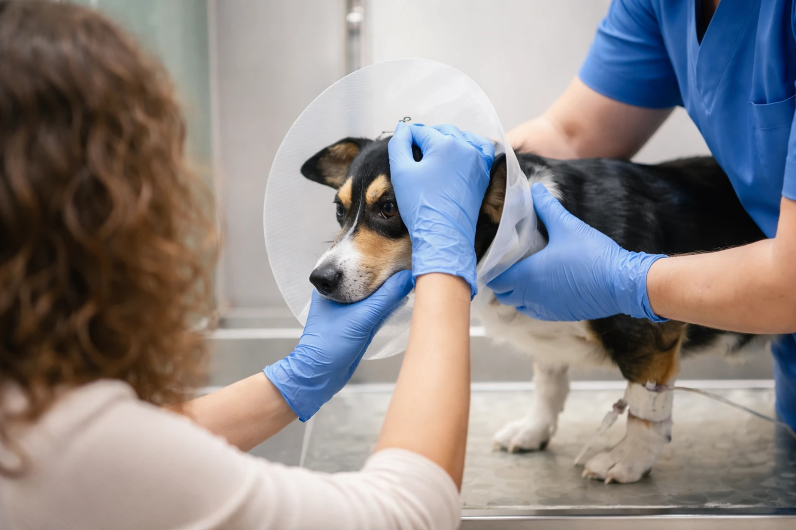 Spay and neuter surgery at Parkview Pet Center in Doha, Qatar
